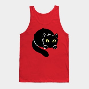 Black Cat Tank Top